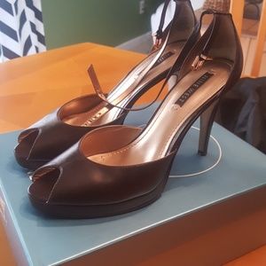 Peep toe 3 in Mary Janes